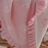 Frilly Pretty Pink Blanket