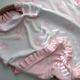 Frilly Pretty Pink Blanket