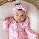 Dusky Pink Bow - One Size