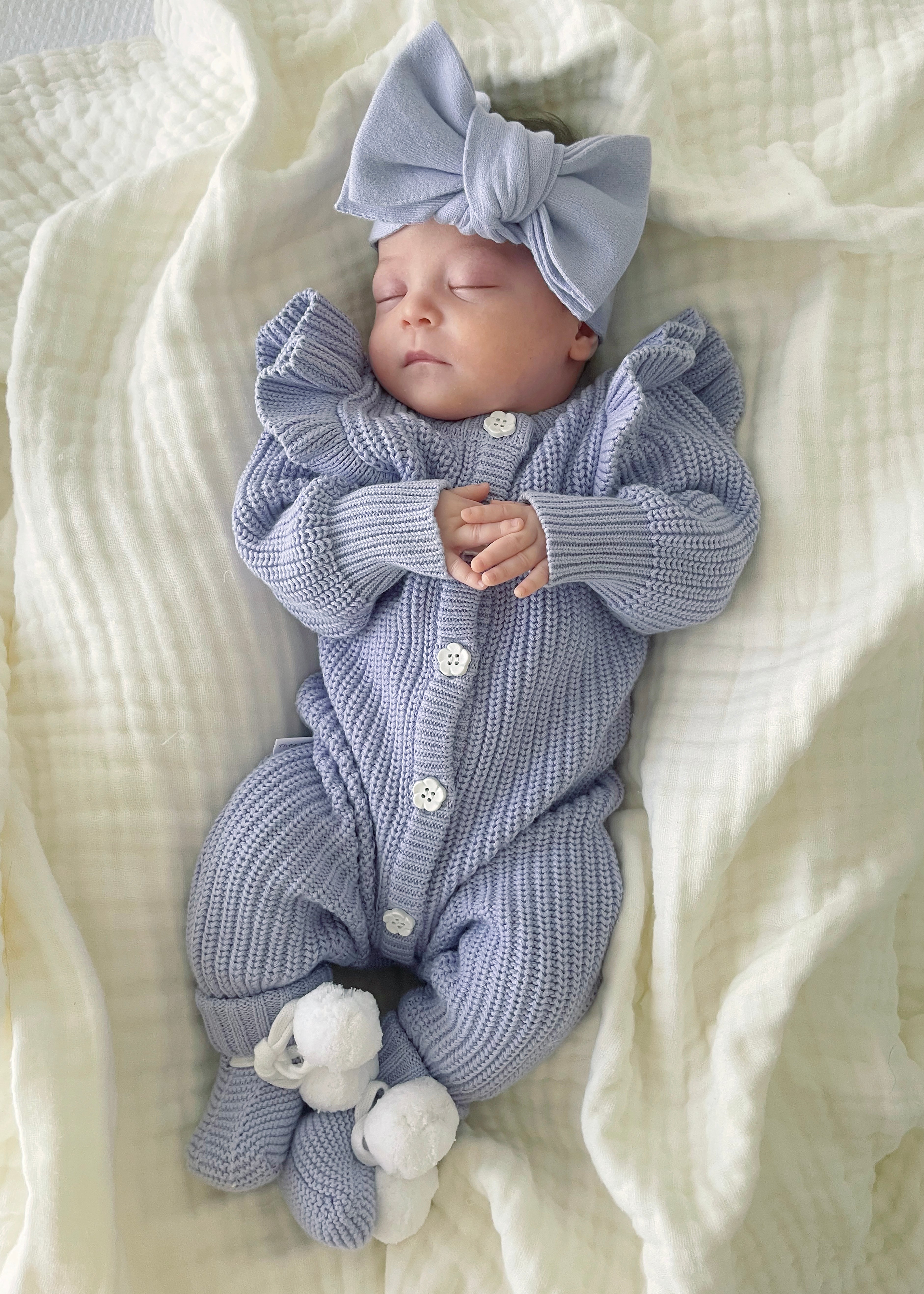 Frilly Lavender Romper