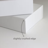 White Ribbon Large Gift Box - Imperfection