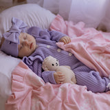 Frilly Lavender Romper