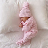 pretty-pink-chunky-knit-romper