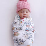 Banksia Frill Jersey Swaddle