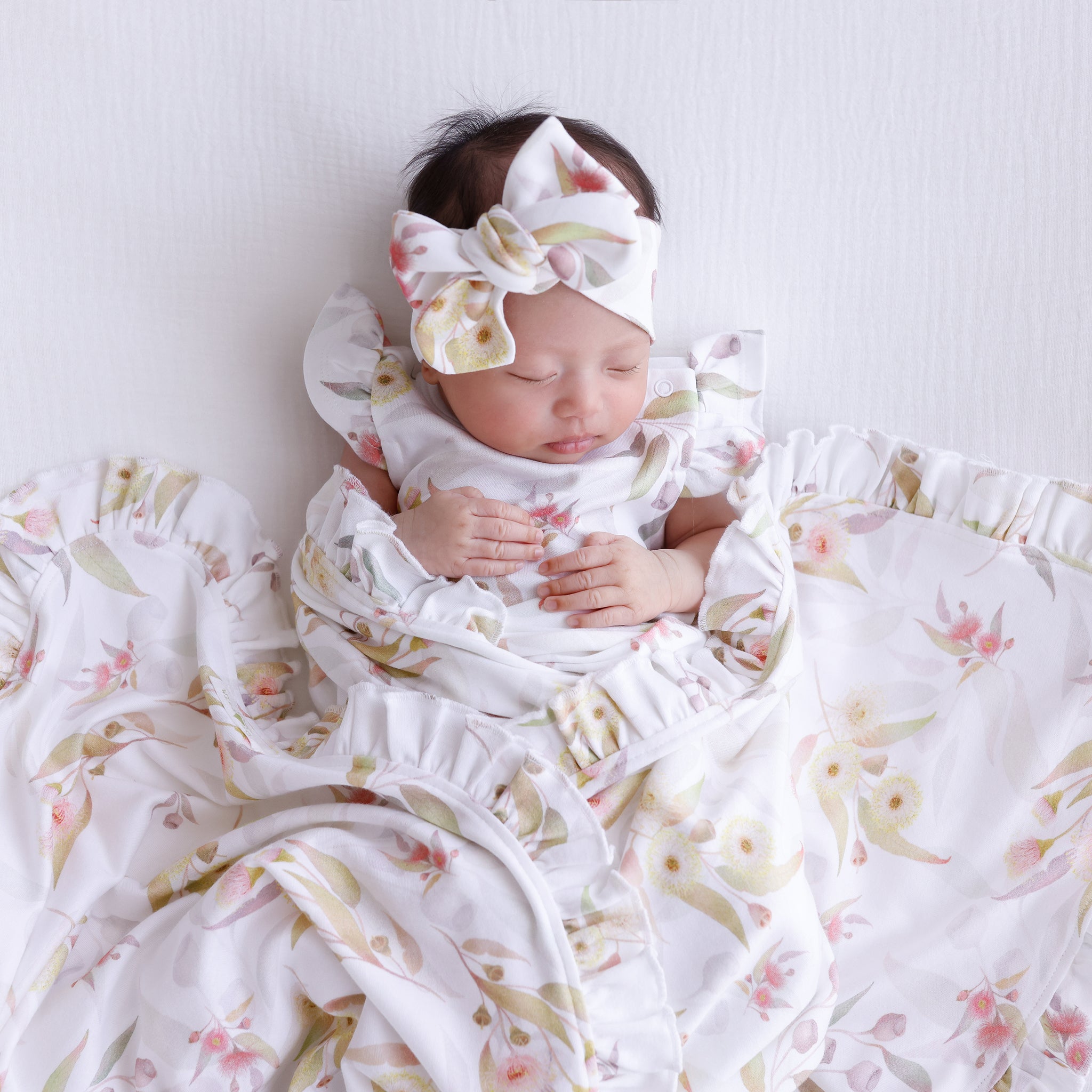 blossom frill-jersey-wrap