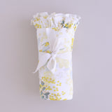Golden Wattle Frill Jersey Swaddle