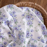 Hibiscus Organic Muslin Swaddle