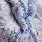 BLUE FAIRY WREN FRILLY ONESIE