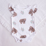 Wombat Frill Short Sleeve Bodysuit SALE