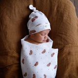 Echidna Organic Muslin Swaddle