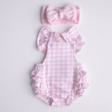 pretty pink jacquard knit bow with playsuit pretty pink