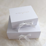 Build Your Own Large White Gift Box