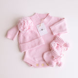 Baby Romper Pretty Pink - Heirloom