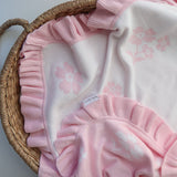 Frilly Pretty Pink Blanket