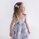 Blue Fairy Wren Bubble Hem Party Dress- Coming Soon