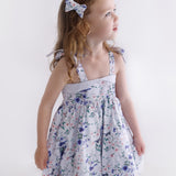 Blue Fairy Wren Bubble Hem Party Dress- Coming Soon