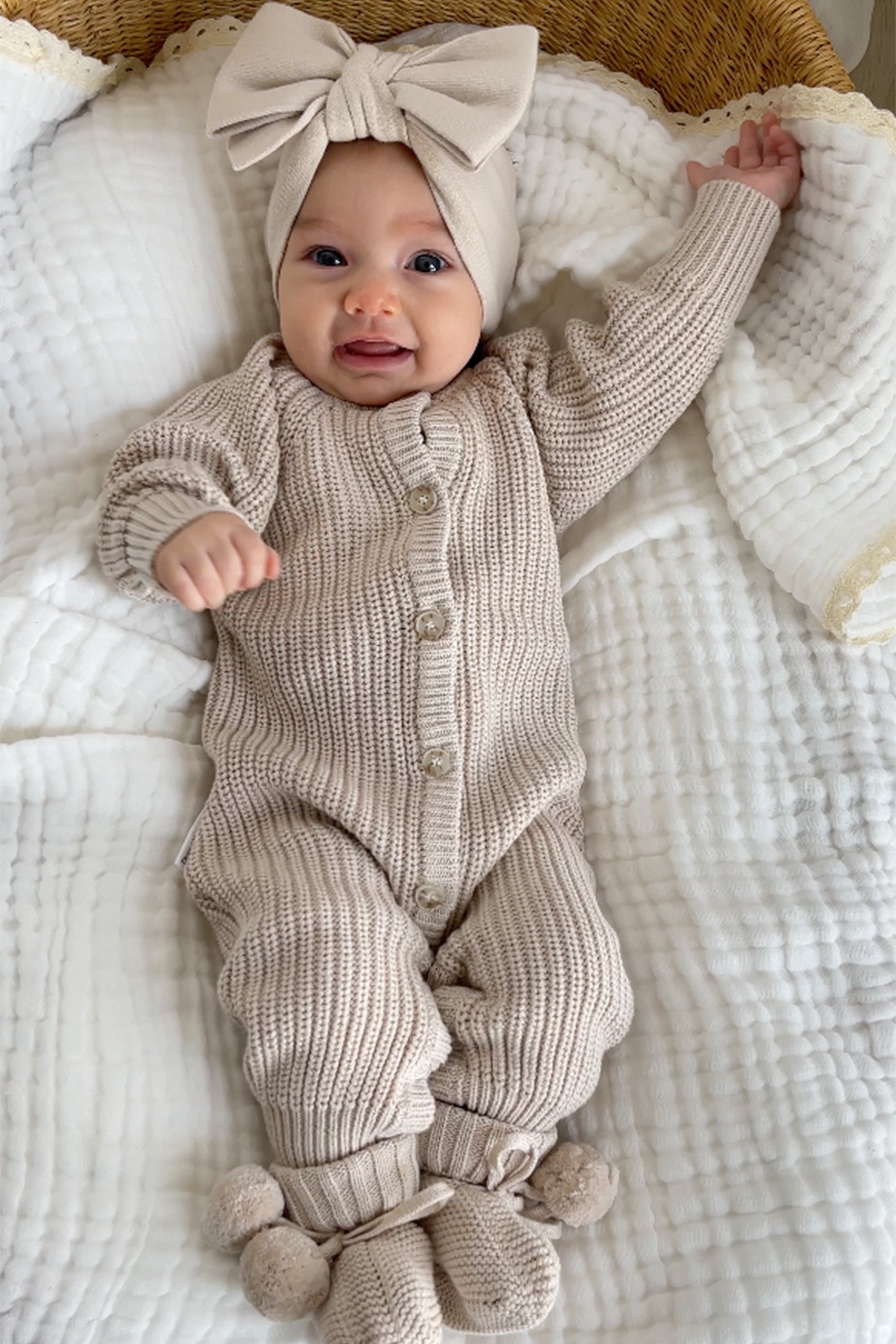 Milky Coffee knit romper – photo 2
