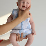 Coastal Cotton Knitted Bubble Romper