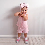 Florence Lace Cotton Knitted Shorts