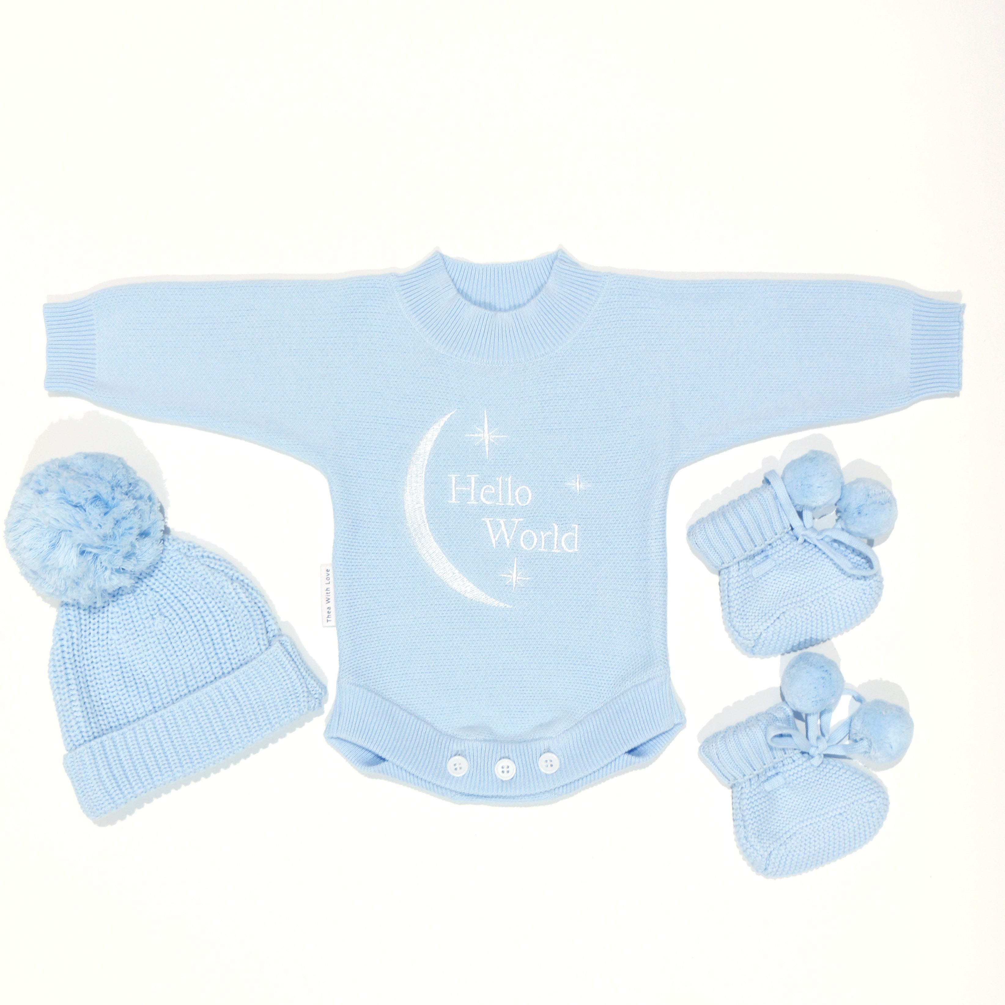 Baby Blue Hello World