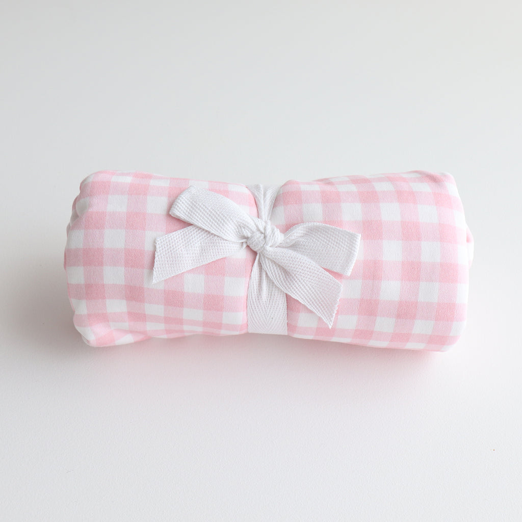 pretty pink swaddle wrap