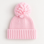 Pretty Pink knitted baby beanie by Thea With Love