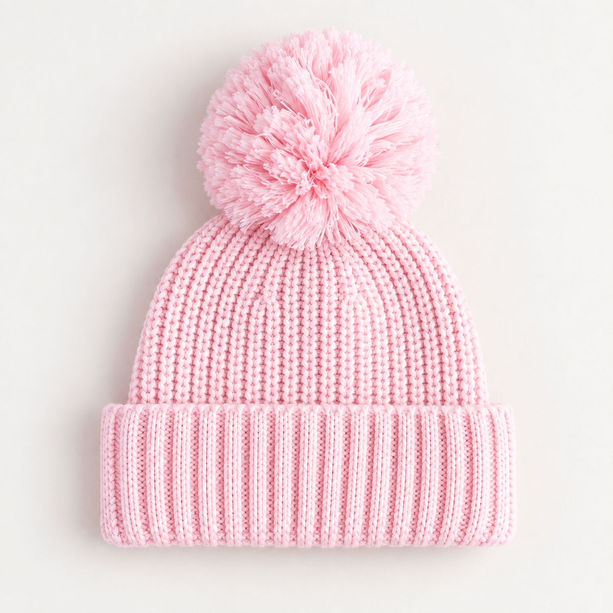 Pretty Pink knitted baby beanie by Thea With Love