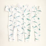 Ocean Turtle Growsuit Onesie Lighter Print