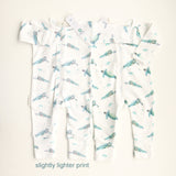 Ocean Turtle Growsuit Onesie Lighter Print