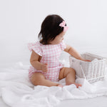 pretty-pink-gingham-ruffle-playsuit