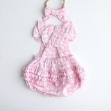 Playsuit Pink Gingham