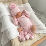 Pretty Pink Hello World Bundle With Beanie-Save $11 at checkout