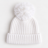 Knitted Baby Beanie – Warm White – photo 2