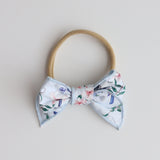 Blue Fairy Wren Bow -  Headband
