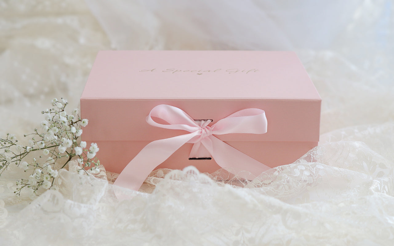 Build Your Own Large Pink Gift Box