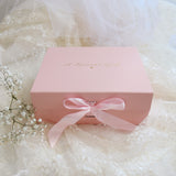 Baby Gift Set – Hello World Disc, Pink Frill Knit Romper, Booties, Bow