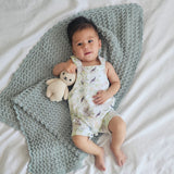 Koala Hugs Short Leg Overalls