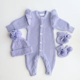 Frilly Lavender Romper