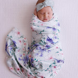 Mint Fairy Wren Swaddle Wrap