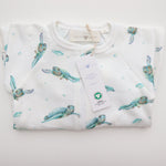 ocean turtle onesie growsuit