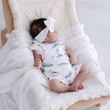 Ocean Turtle Short Leg Overalls