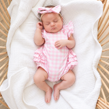 Playsuit Pink Gingham
