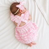 Playsuit Pink Gingham