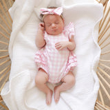 Playsuit Pink Gingham