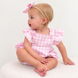 Playsuit Pink Gingham