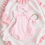 Playsuit Pink Gingham