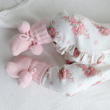 Knitted Baby Booties Pretty Pink