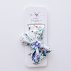 Mint Fairy Wren Baby Bow