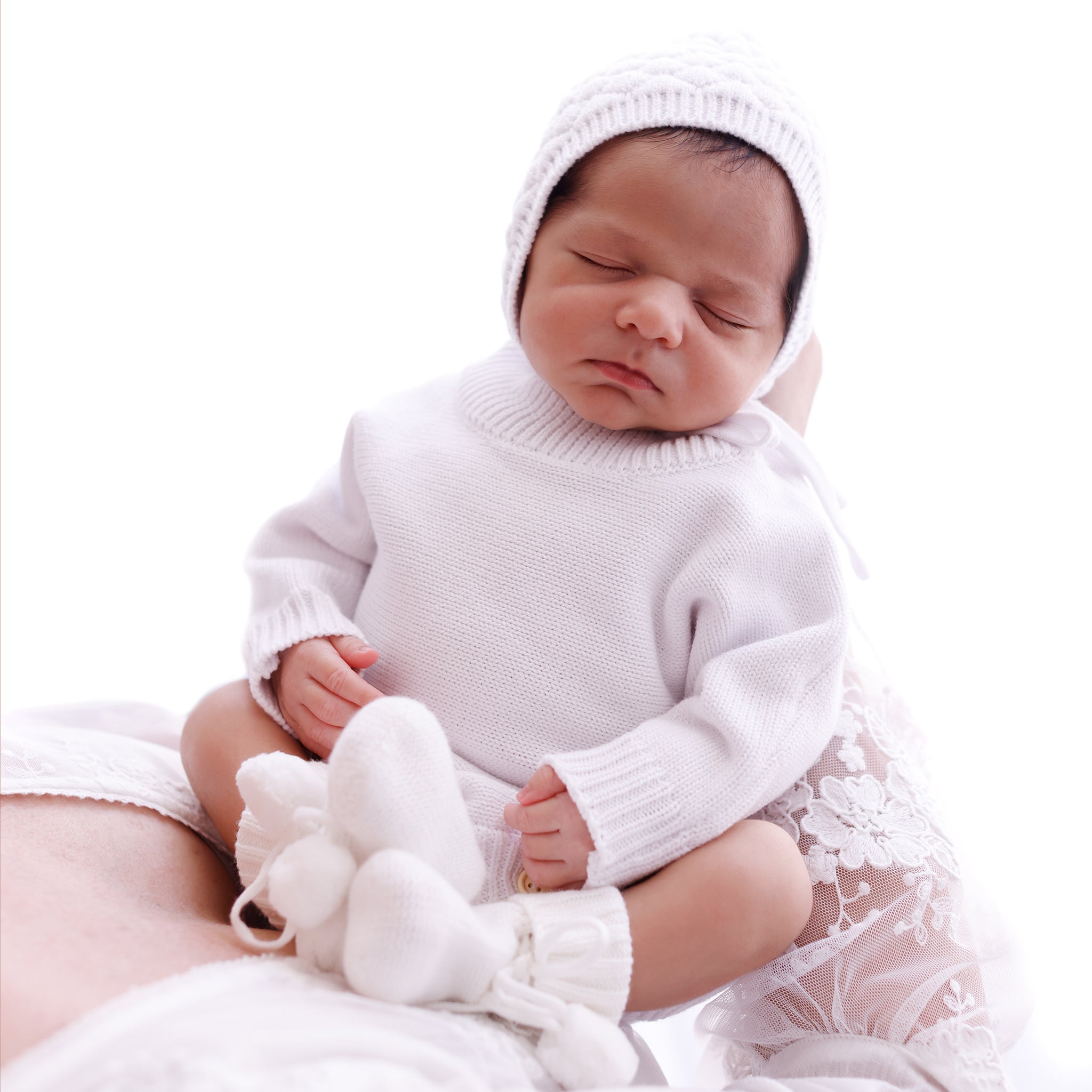 Knitted-white-romper