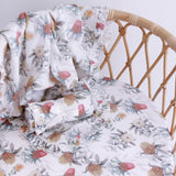 Banksia Fitted Bassinet Sheet/Change Pad Cover